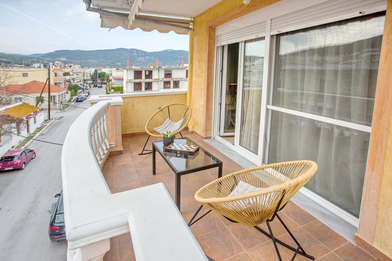Joy Cozy Apartment Nea Iraklitsa Экстерьер фото